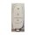 Leapmotor c01 key cover featuring a sleek white design with lock, unlock, and trunk release buttons for womens premium protec...