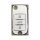Mg5 key cover for ezs & zs: premium leather key protector featuring a sleek white design with lock, unlock, and trunk icons f...
